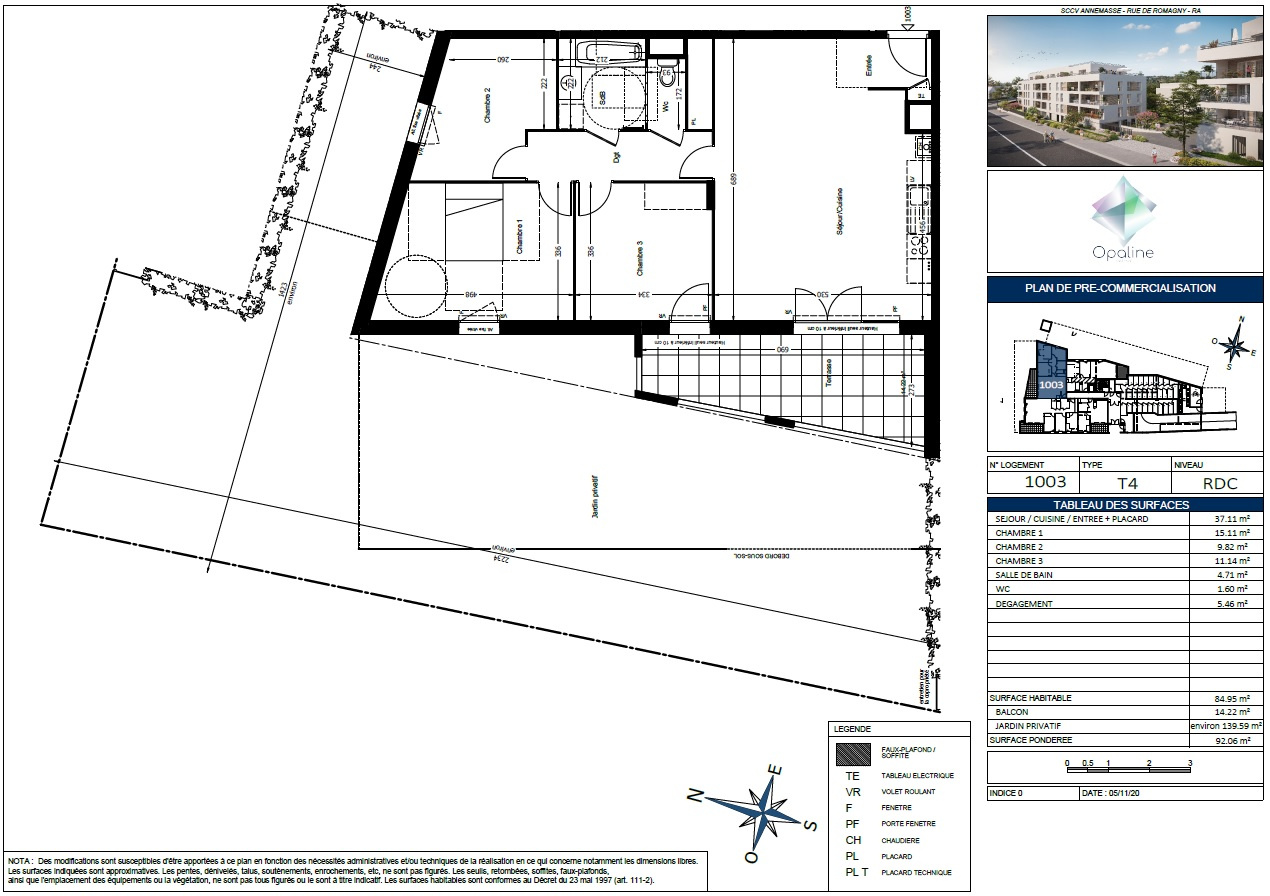 Vente appartement 4 pièces 85 m² à Annemasse 74100