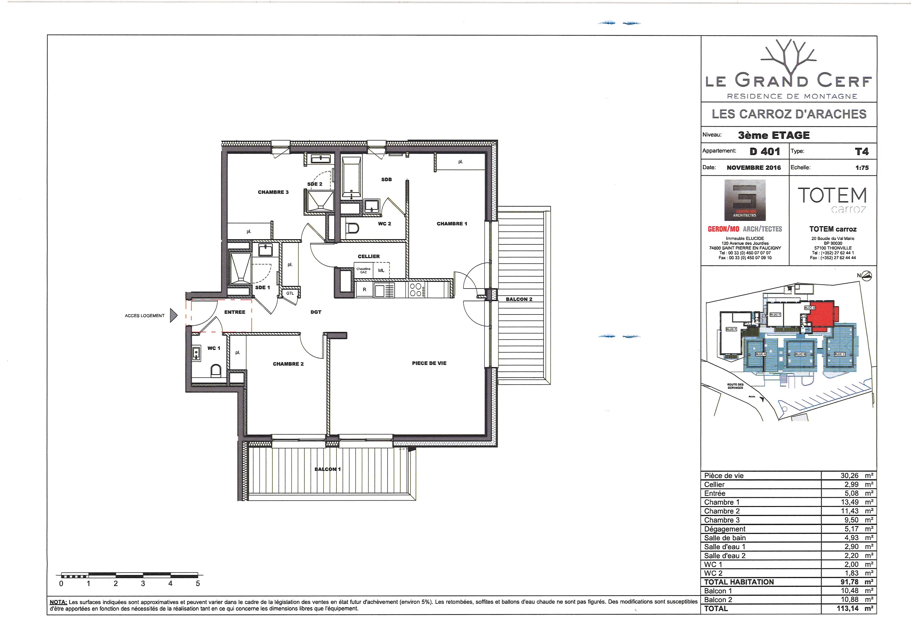  plan  appartement  93 m2 Infos et ressources