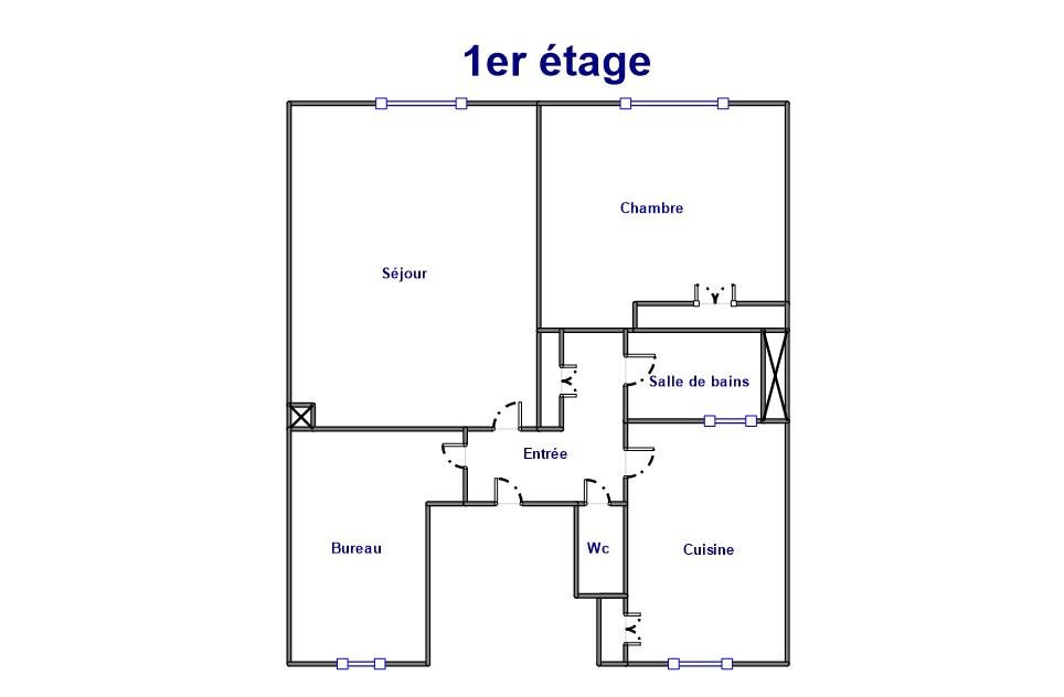 Location appartement t3 55 m² à Saint-Nazaire 44600 - 750 €
