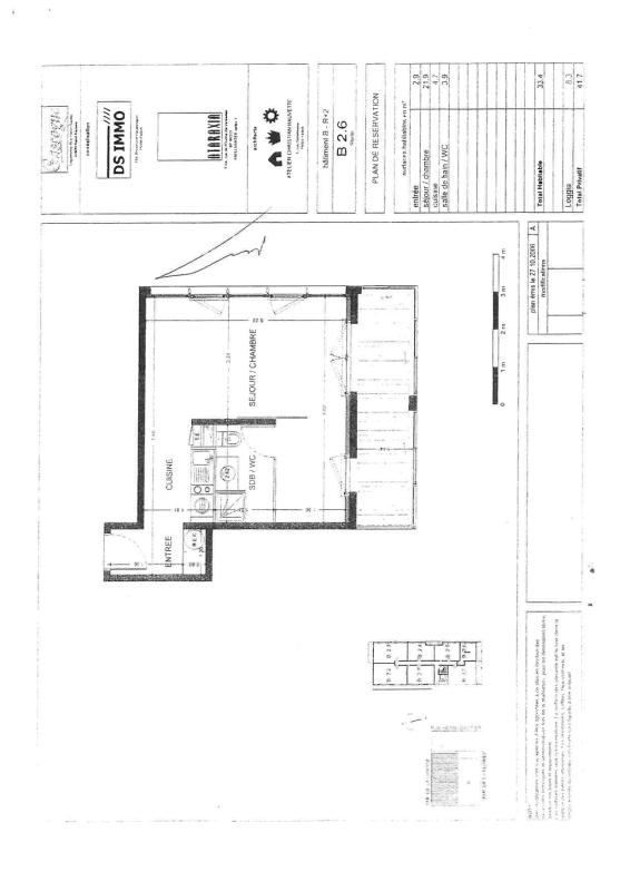 Location appartement t1 bis 41 m² à Saint-Nazaire 44600 - 575 €