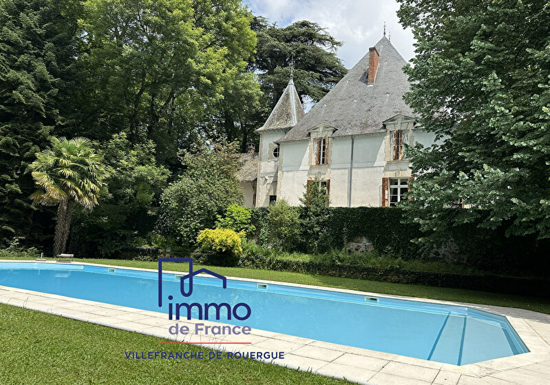Vente Maison demeure de prestige 10 pièces 388 m² Villefranche-de-Rouergue (12200)